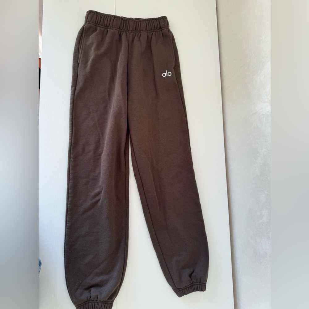 Brown Alo Sweat Pants